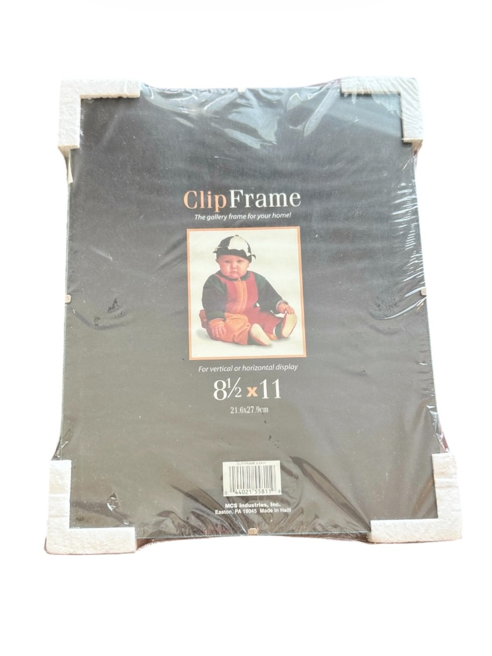 MCS Clip 8.5x11 Photo Frame NEW wall art
